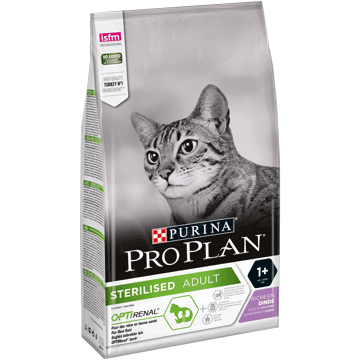 Сухий корм для кастрованих котів Purina ProPlan, індик, 10кг
